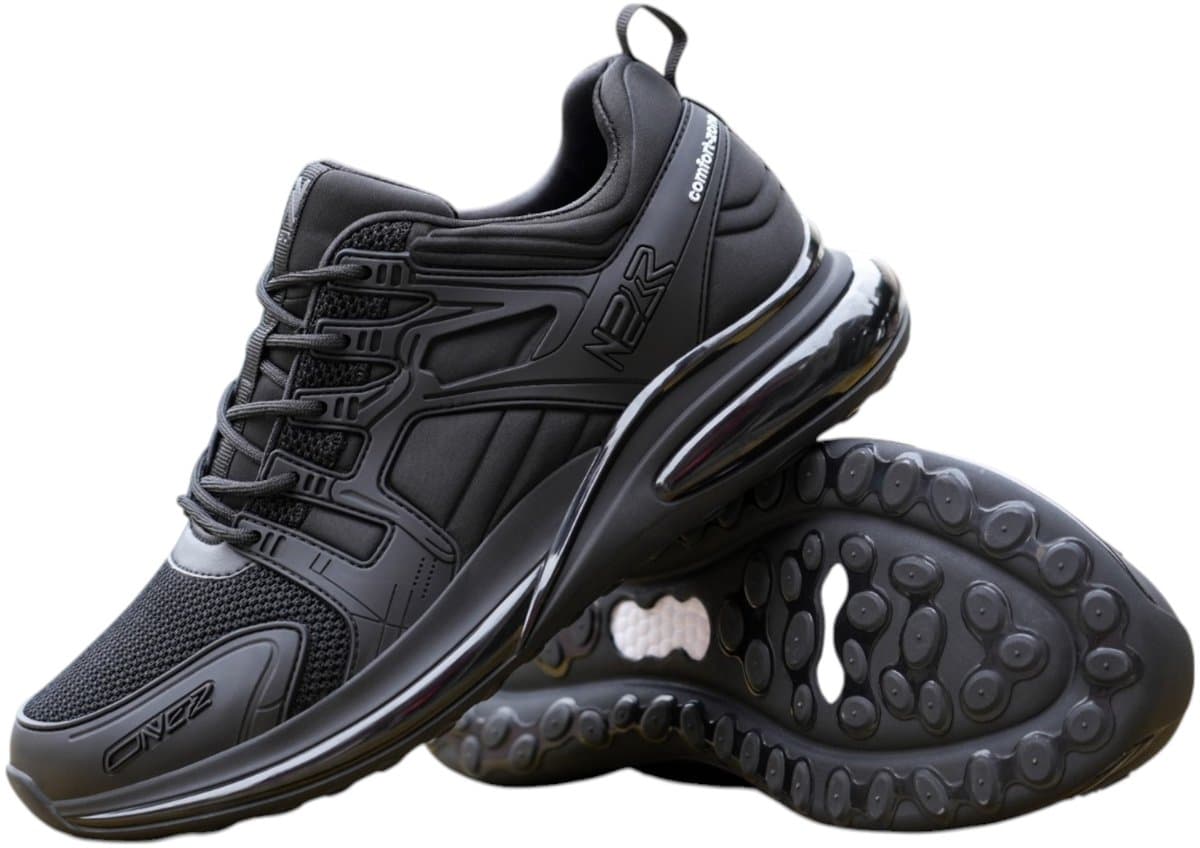 Nezr™ Active Motion Sneakers Dames & Heren - Lichtgewicht & Stijlvol - Memory Foam, EVA Zool & Air Cushion voor Ultiem Comfort en Demping - Casual Sportschoenen - Maat 43 (EAN: 8720908582935): Waarom ik besloot ze te testen