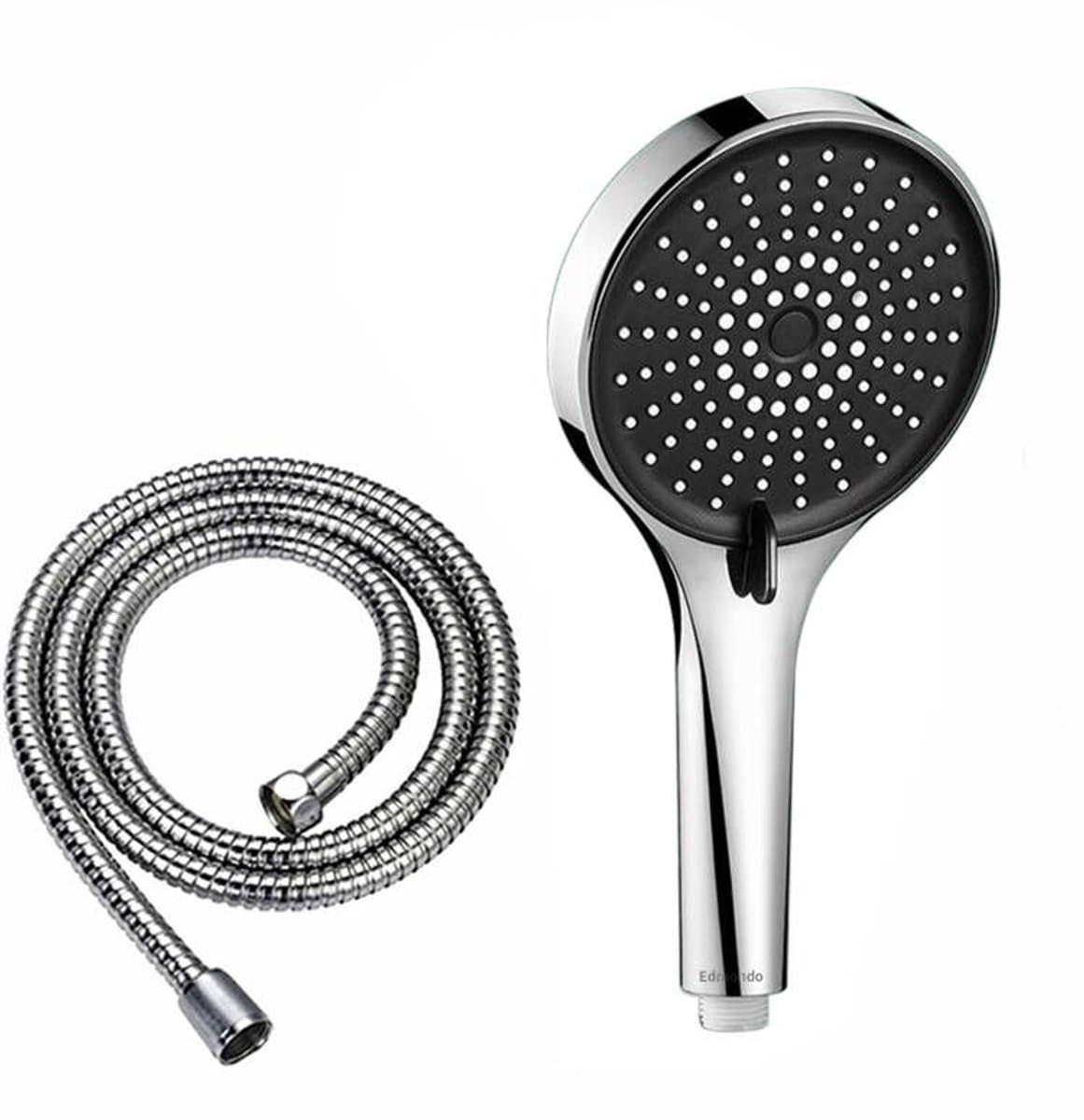 Douchekop Waterbesparend met Doucheslang- Zilver - Universeel - Douchekop met Slang - Waterbesparende Douchekop (EAN: 8720964701844): De eerste indruk Looks voor een prikkie ✨