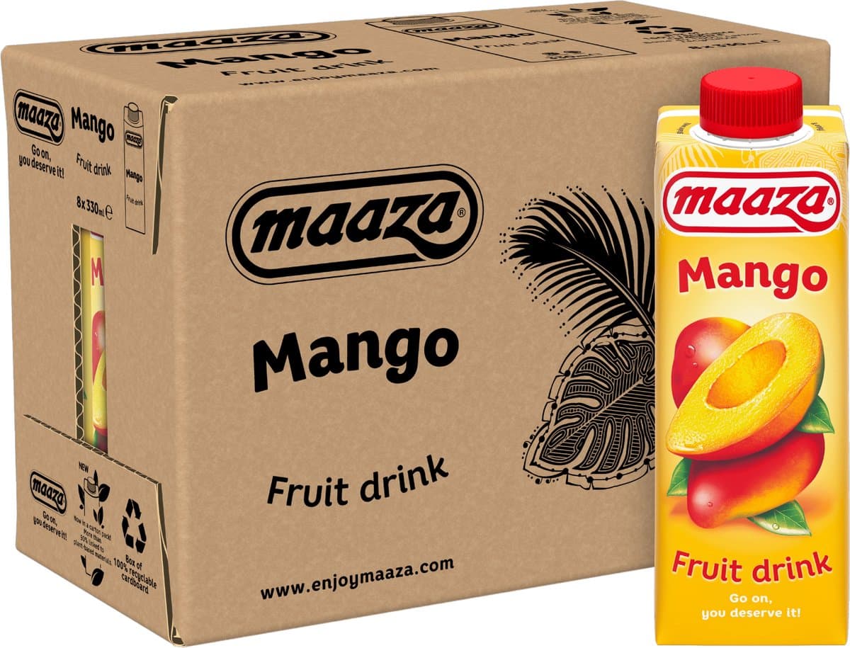 Maaza Mango Drink 8 x 330 ml (EAN: 8720157468462)