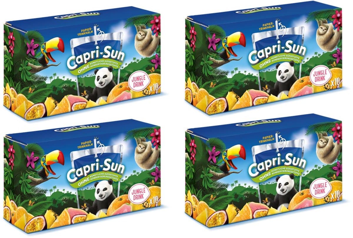 Capri-Sun Jungle Drink 40x20cl (EAN: 4000177026731): Waarom ik er zo enthousiast over ben