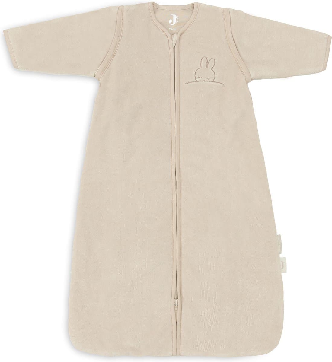 Jollein x Nijntje Slaapzak Winter Met Afritsbare Mouw 90cm Sleepy Miffy Terry - Nougat - Winterslaapzak (EAN: 8717329379091)