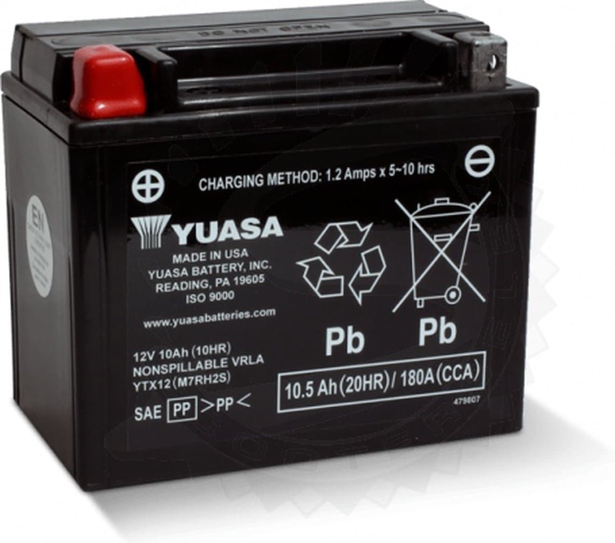 YUASA motor gel accu - 12V 10Ah - onderhoudsvrij -YTX12 (EAN: 9508446635271): Een Meeslepende Eind op de YUASA Motor Gele Accu