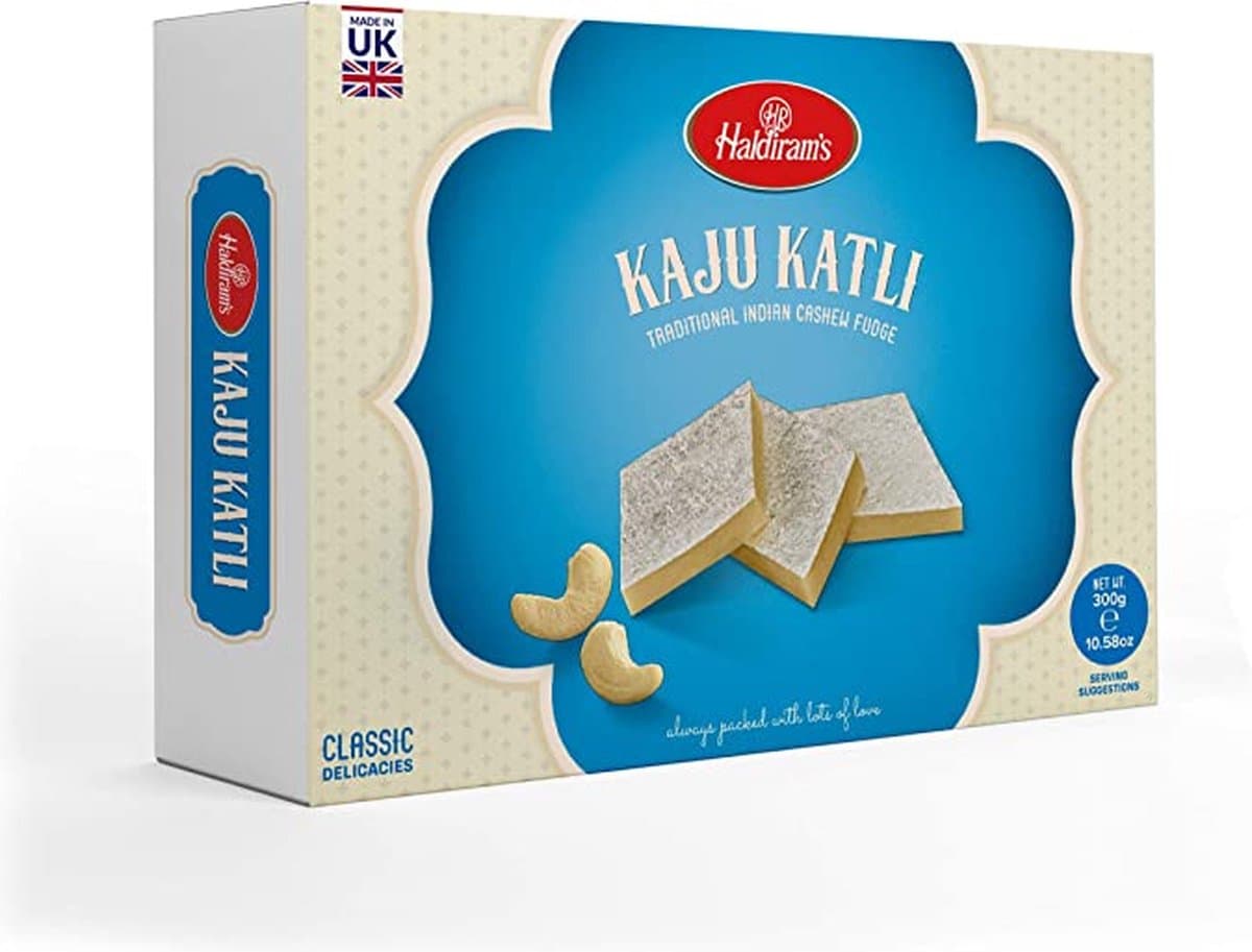 Kaju Katli - Traditional Indian Cashew Fudge - Haldiram's 300gr (EAN: 5060601190116): 🌟 Wat is er zo bijzonder aan dit product