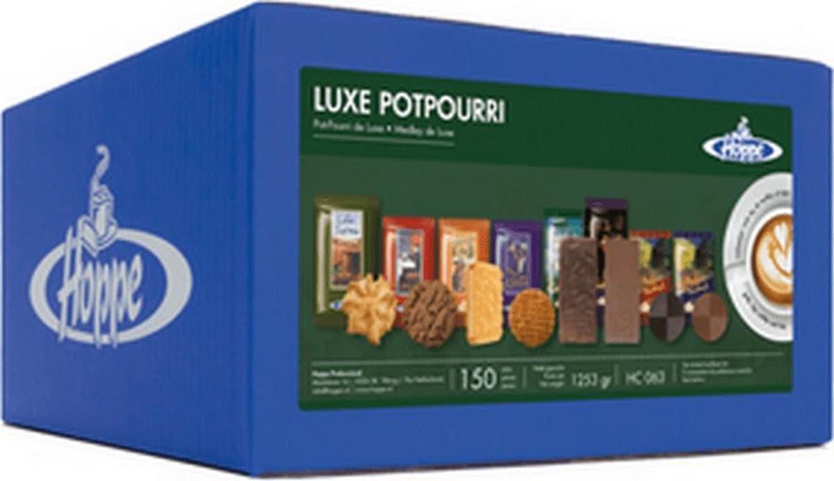 Koekjes Hoppe Luxe Potpourri 150 stuks (EAN: 8710665912632)