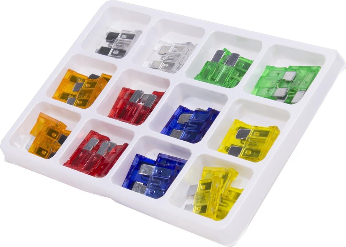 Benson Complete set auto steekzekeringen - 36 stuks - 5 tot 30 ampère - eenvoudig te installeren (EAN: 8718026583637)