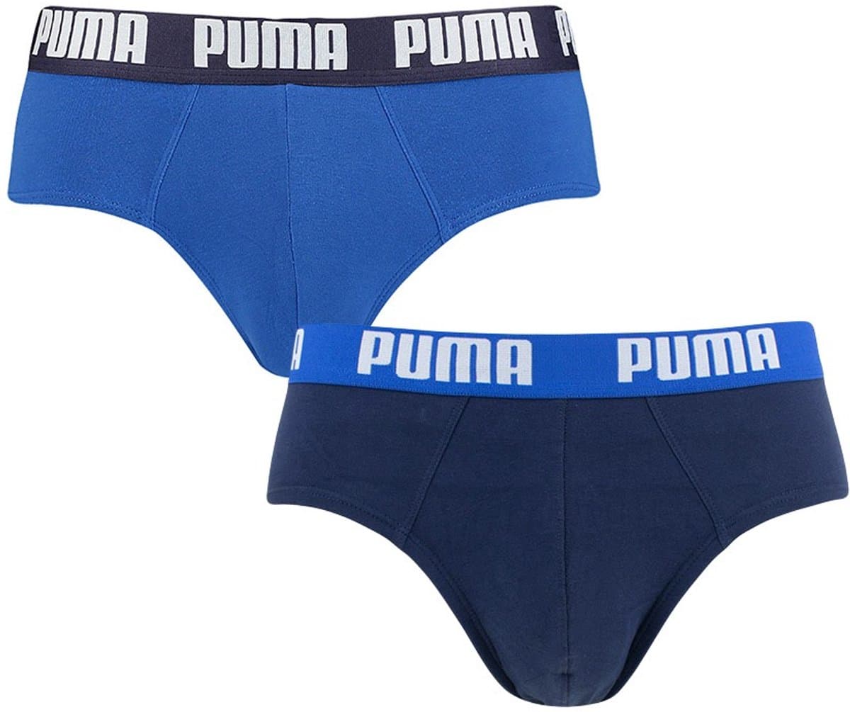 Puma Heren slips 2-pak- Everyday Brief - L - Blauw. (EAN: 8720245557504): **Wat zijn deze slips eigenlijk**