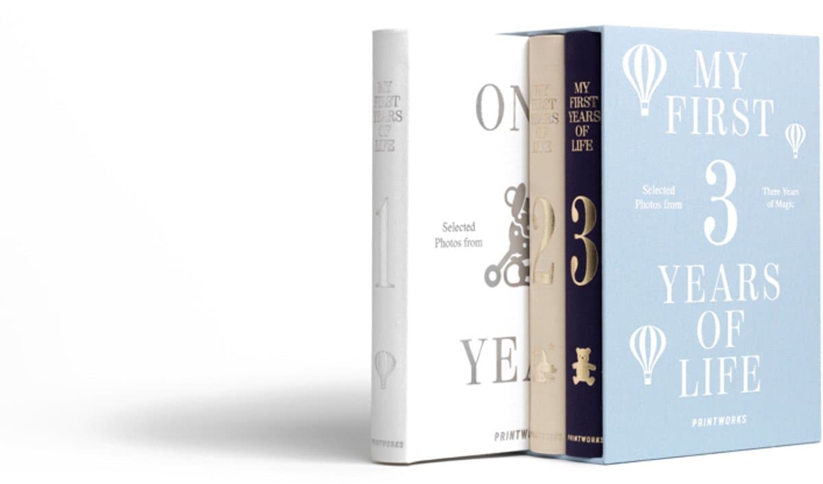 Printworks Baby Album set van 3 - My First 3 Years (EAN: 7350108175029): Waarom dit album al mijn complimenten krijgt 💬