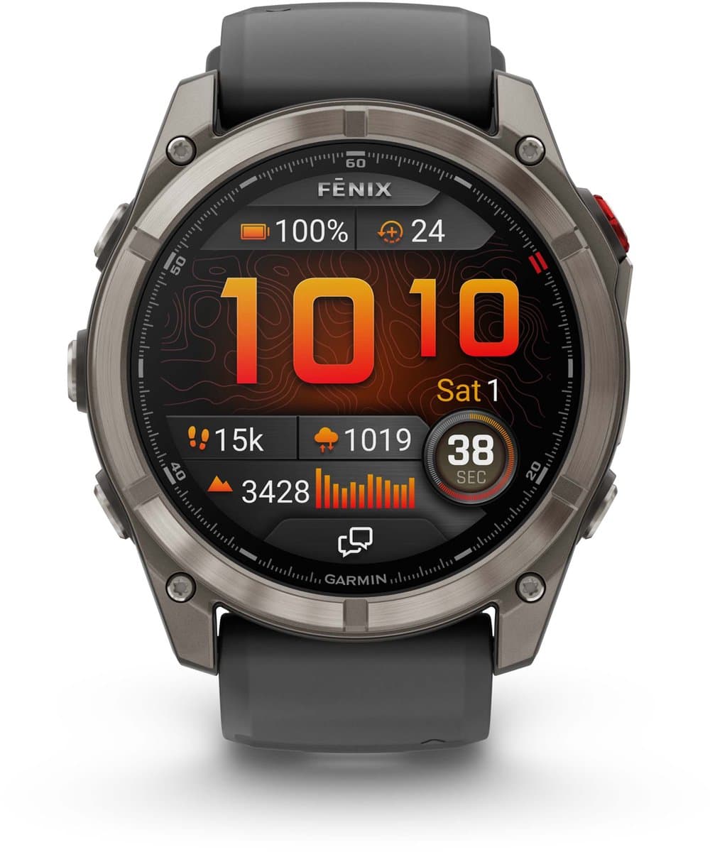 Garmin fenix 8 Pro - Smartwatch - 51 mm - AMOLED - Ingebouwde inReach® technologie - LTE connectiviteit - Tot 27 dagen batterijduur - Titanium (EAN: 0753759351007): Wat valt er te verwachten