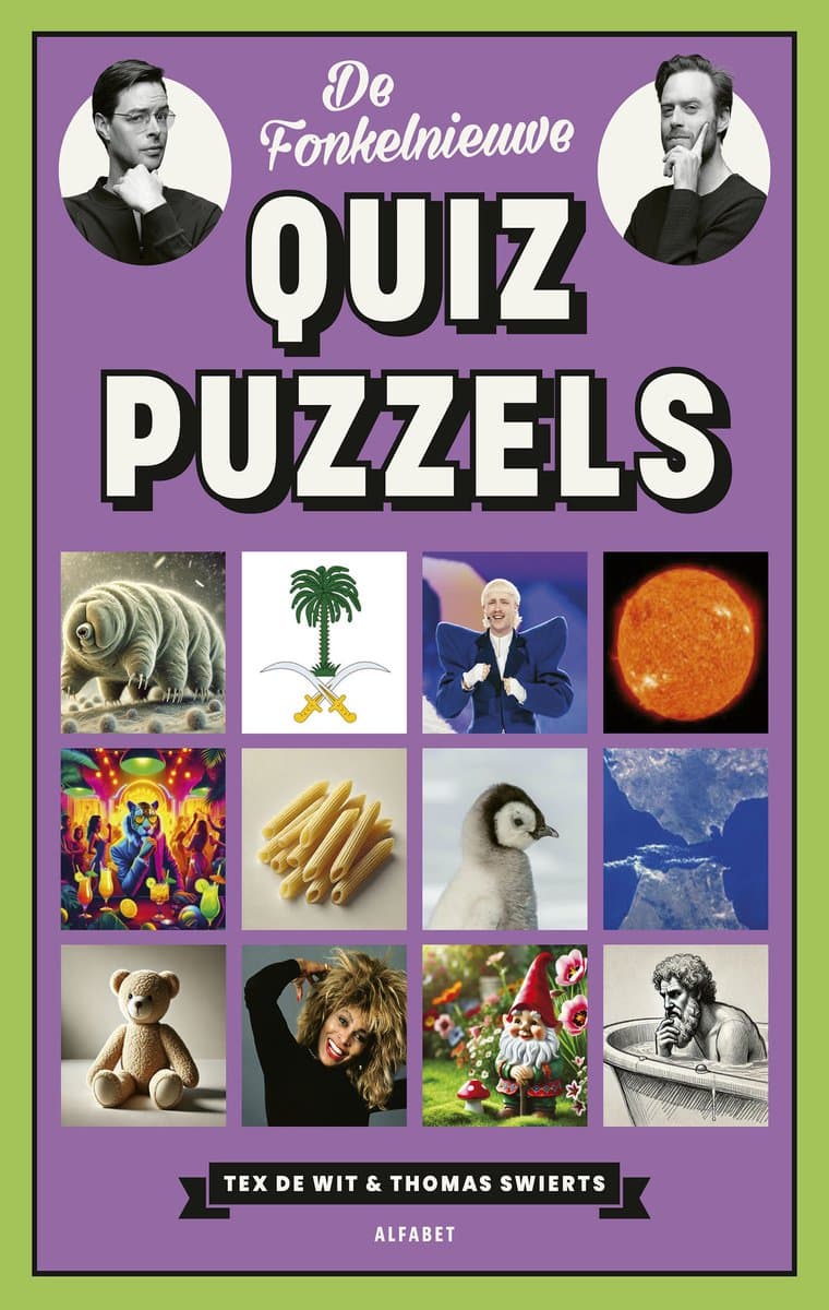 De fonkelnieuwe QuizPuzzels - Tex de Wit en Thomas Swierts (EAN: 9789021344409): Wat zijn QuizPuzzels en waarom zijn ze zo bijzonder