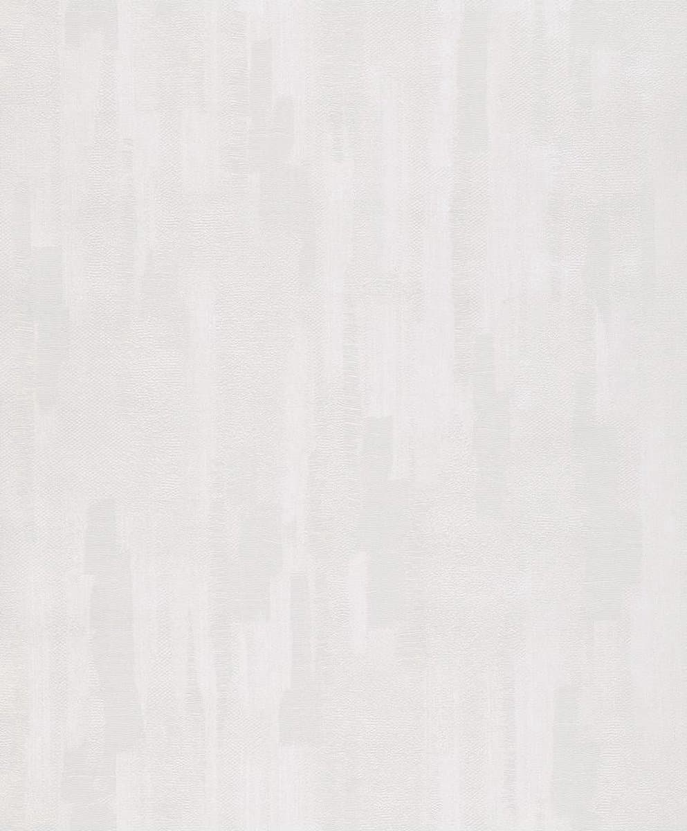 AS Creation - Vliesbehang - More Textures uni wit - 53 x 10 cm - MO Color (EAN: 5411012389079): Waarom wit niet saai hoeft te zijn