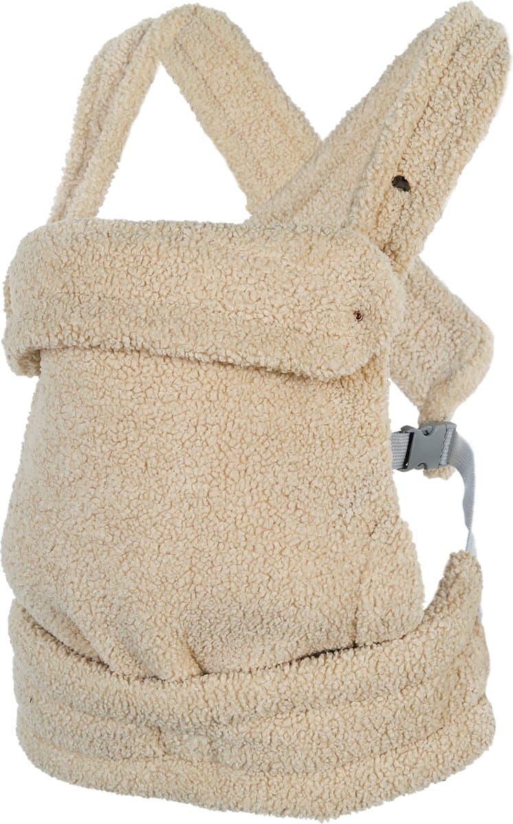 BimbelBoo® Fluffy Draagzak Baby - 3 tot 24 maanden - Tot 20kg - Buik en rugdrager - Baby Carrier - Baby Draagzak (EAN: 8721082553537)