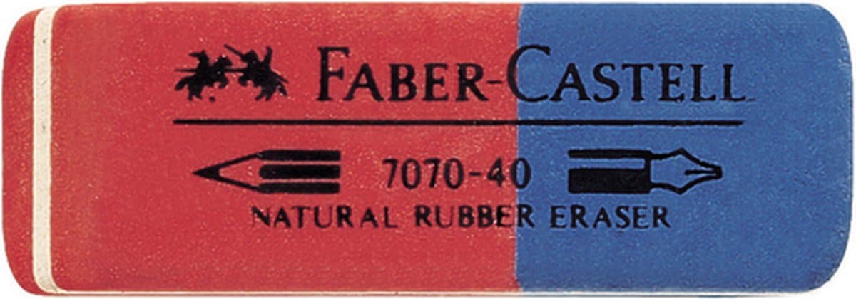 Faber-Castell gum - Combi rubber - FC-187040 (EAN: 9556089770415)