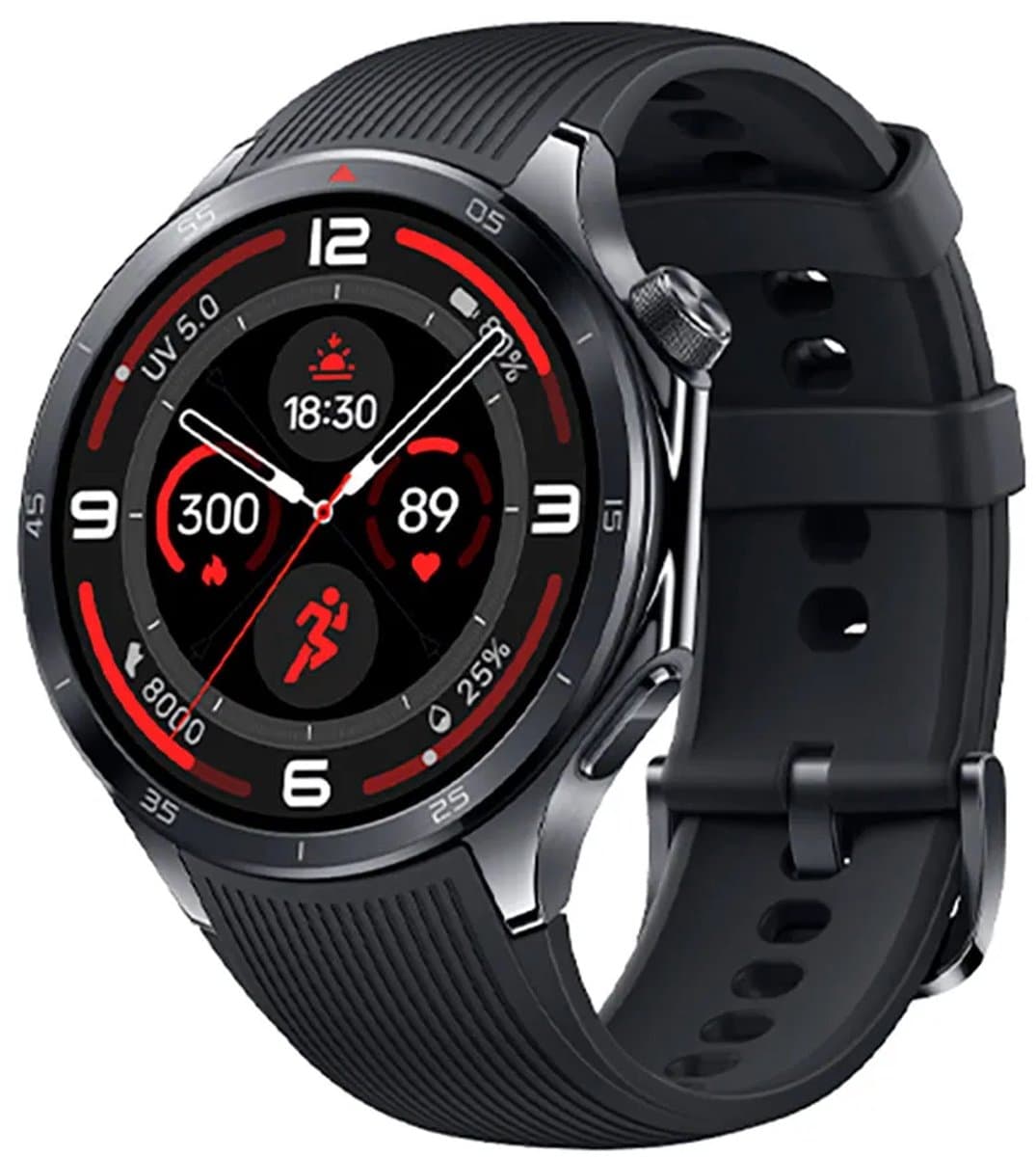 OnePlus Watch 3 - 47mm - Bluetooth - Zwart (Obsidian Titanium) (EAN: 6921815628552): **Design Stijlvol en Comfortabel 🖤🔧**