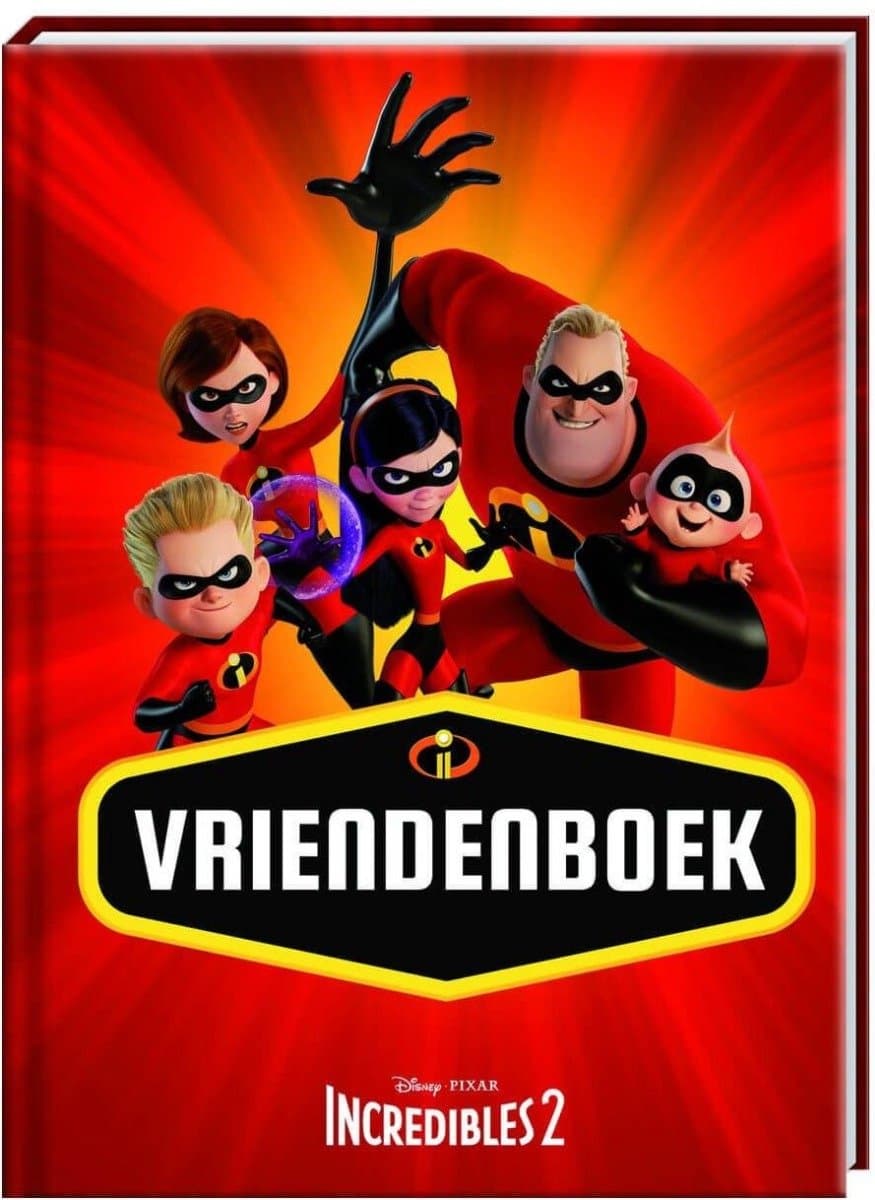 Vriendenboek - The Incredibles (EAN: 8712048313449): Wat is dit Vriendenboek precies