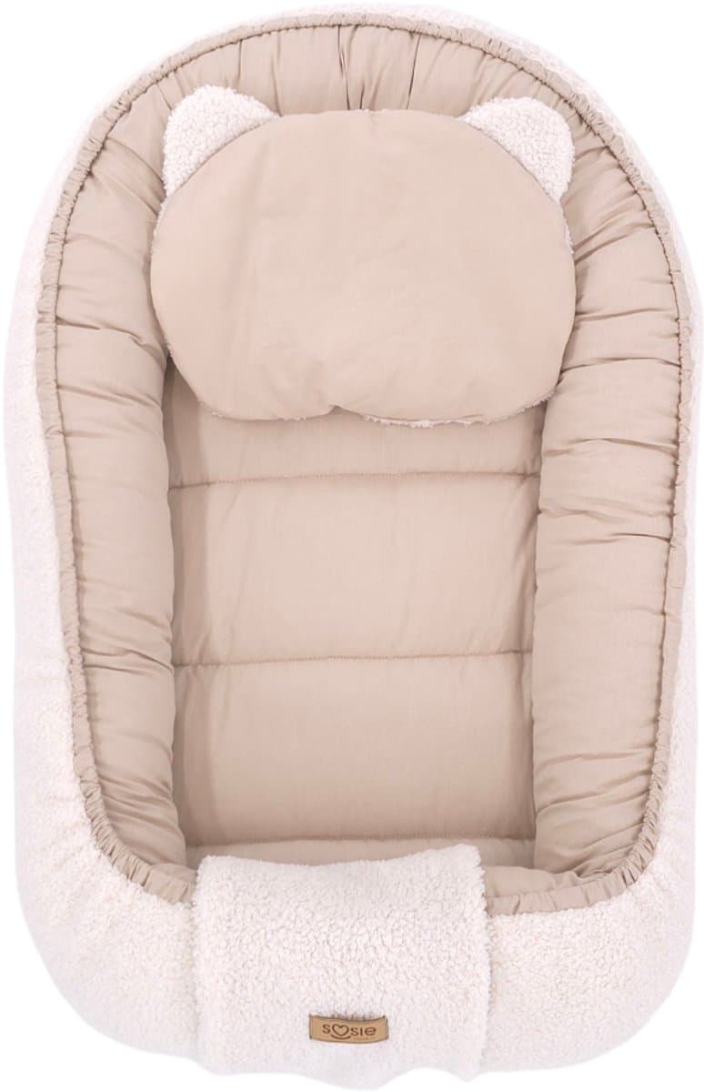 Soosie - Baby Nestje - Babynestje - Zacht en Veilig - Dubbelzijdig Teddy Katoen (EAN: 8721082454162): Waarom een babynestje