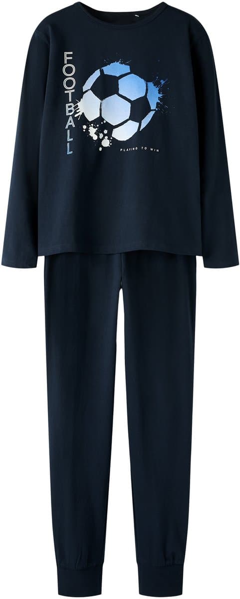 NAME IT NKMNIGHTSET DARK SAPPHIRE FOOTBALL NOOS Jongens pyjama - Maat 86/92 (EAN: 5715519626652)