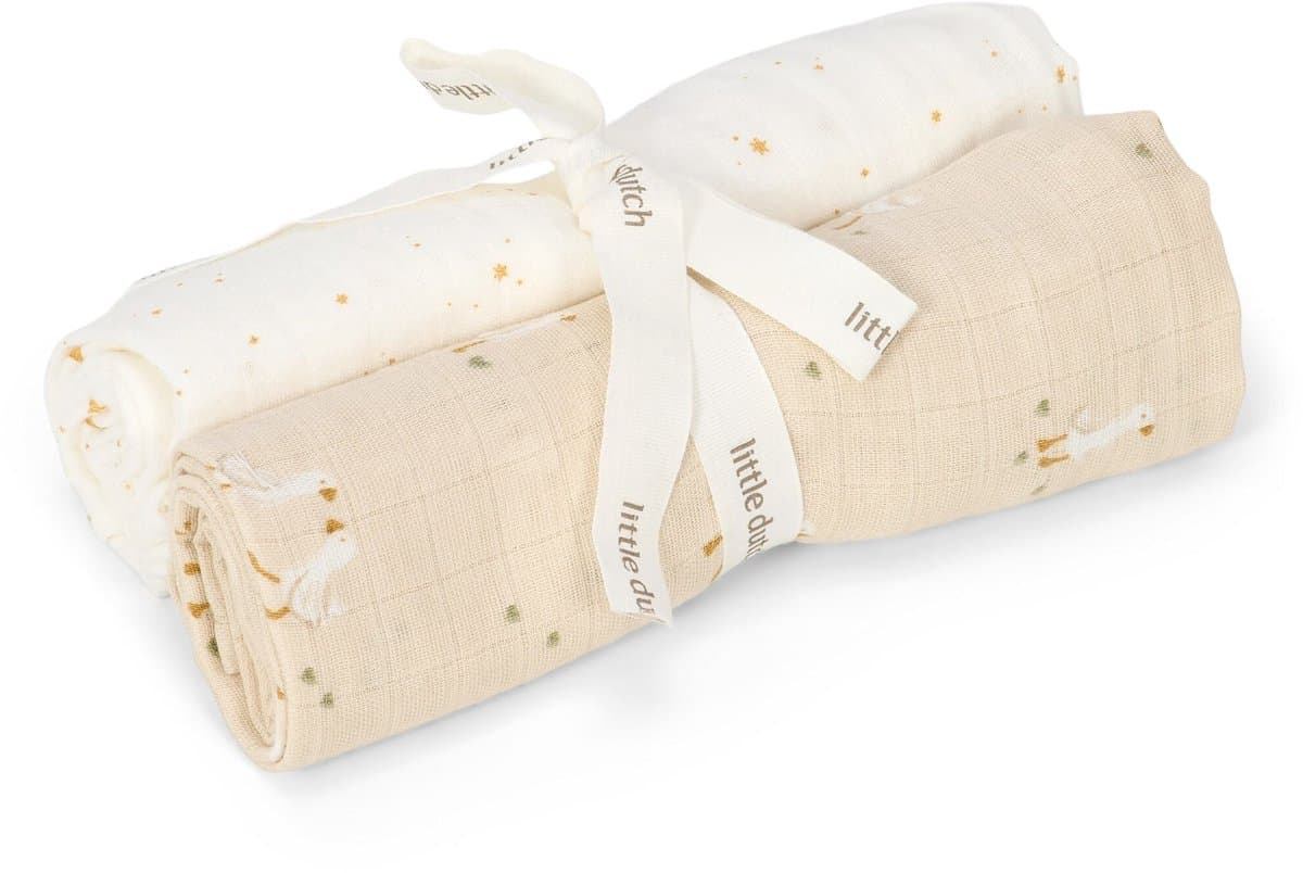 Swaddle - Beige - Newborn Naturals - Little Goose (EAN: 8721122584934)