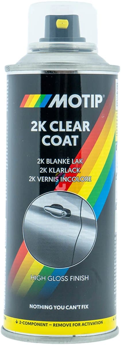 MoTip 2K Blanke Lak HOOGGLANS spuitbus 200ml (EAN: 8711347266784): Waarom 2K lak een gamechanger is 💎