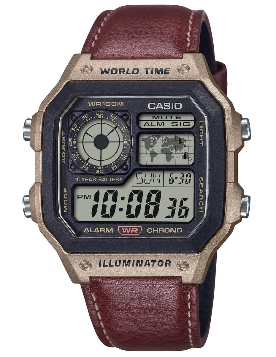 Casio AE-1200WHL-5AVEF Timeless Collection Heren Horloge (EAN: 4549526390104): Wat valt er te zeggen