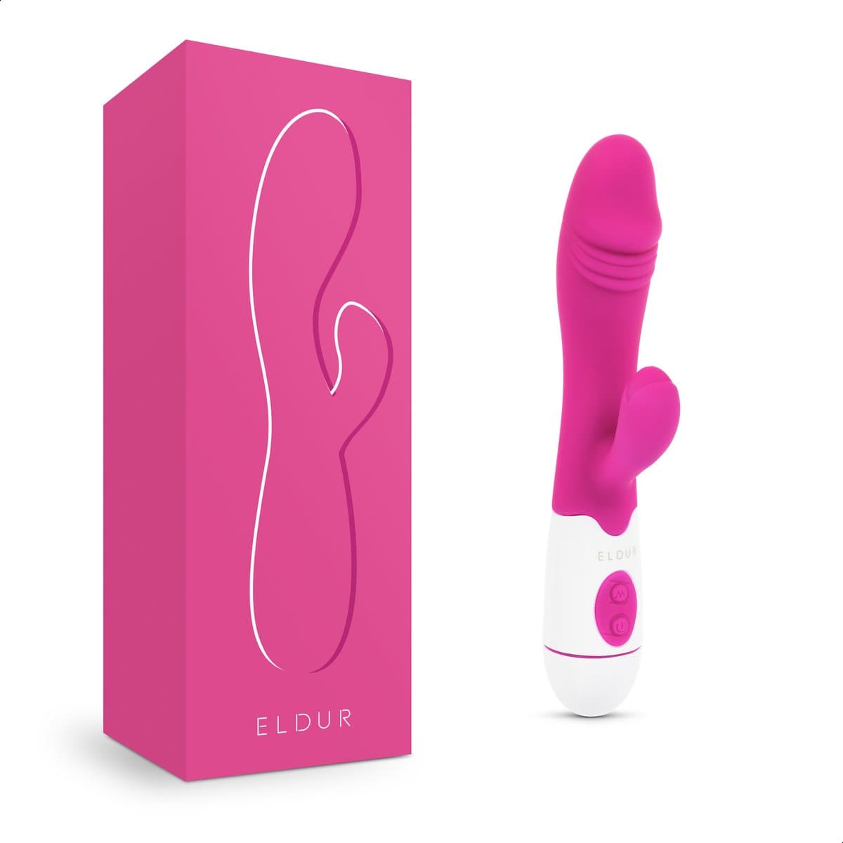 Eldur® Tarzan Vibrator - 30 Standen - Stil & Discreet - Seksspeeltjes - Vibrators voor Vrouwen - Clitoris & G-spot Stimulator - Dildo - Sex Toys (EAN: 8720364444334)
