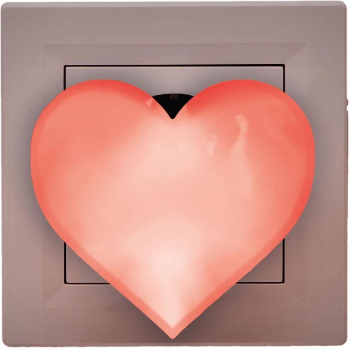 Nachtlampje voor Kinderen - Kind Stopcontact Hart Lamp - Stopcontact Lampje Meisje - Babykamer en Kinderkamer (EAN: 5055610815778): 🌟 De Hart-Design Die Liefde Oproept