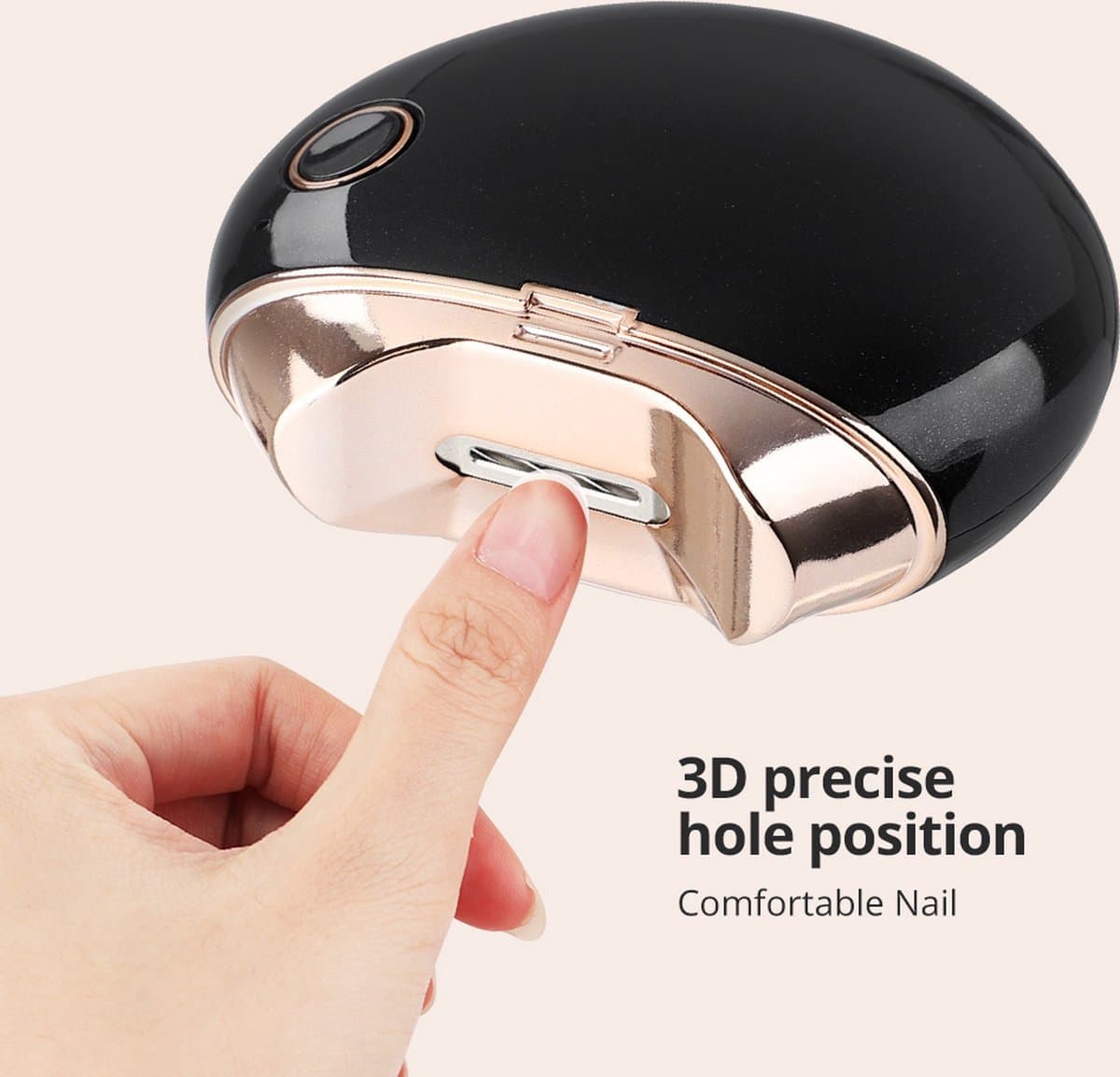 BetterSells Elektrische Nagelknipper - Trimmen en Vijlen in één -Zwart-3D precieze opening Nageltrimmer - Nagelvijl - Electric Anti-splash Nail Clippers -Voor alle leeftijden (EAN: 9507873163395): Waarom een elektrische nagelknipper 🤔