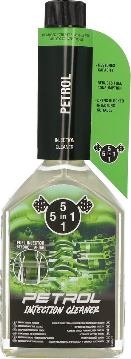 5in1  Injectie reiniger benzine 310ml (EAN: 8718226870018)