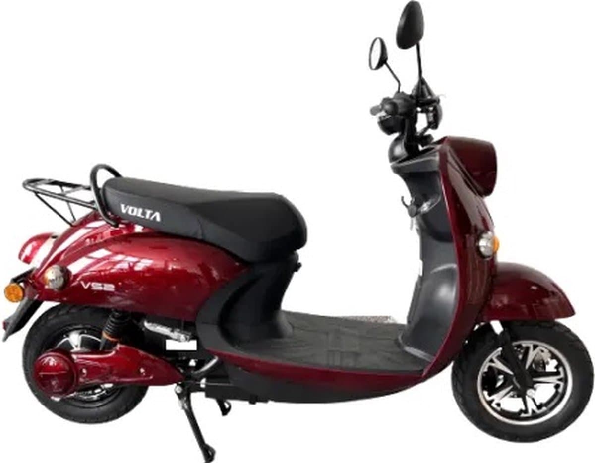 Elektrische scooter, 2000 W , Li-Ion batterij, Bereik tot 50km, bordeaux, Volta S2 (EAN: 0735940637817): **De Aantrekkelijkheid Een Scooter die de Snelheid Verandert** 🌟