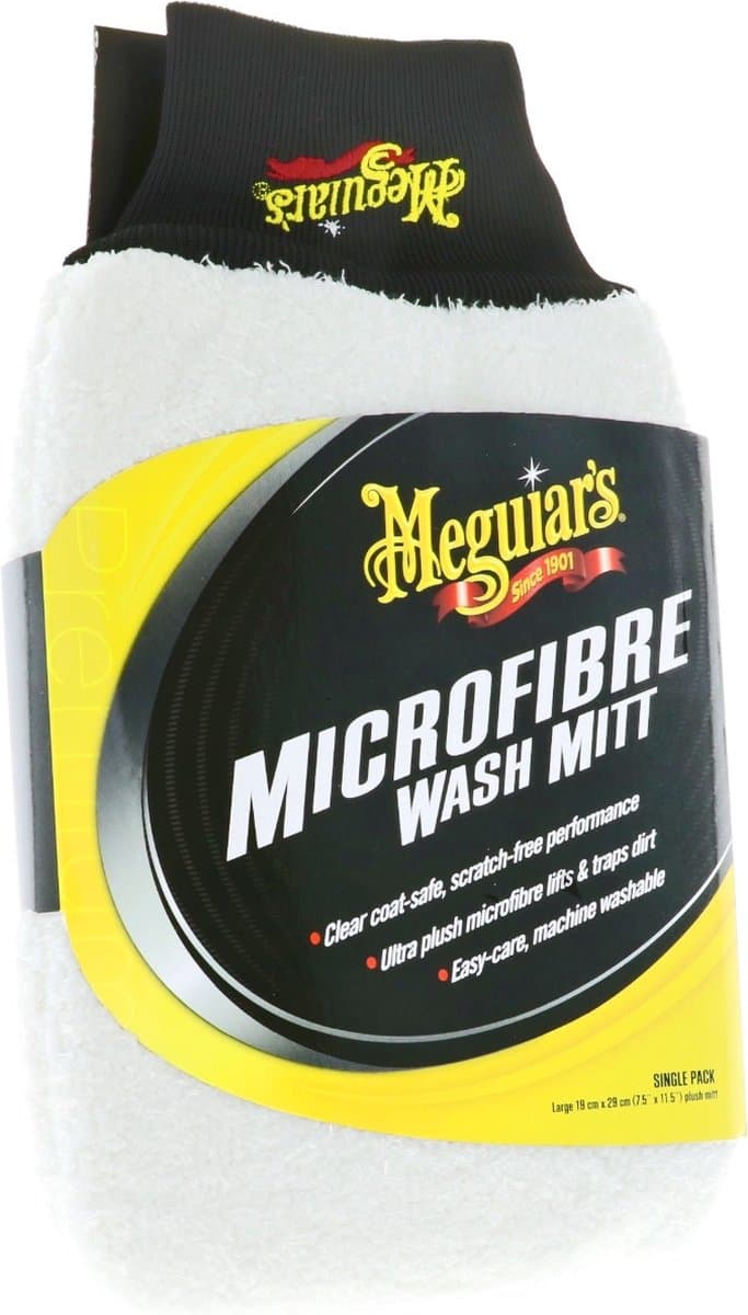 Meguiar's Super Thick Microfibre Washandschoen (EAN: 0070382830045)