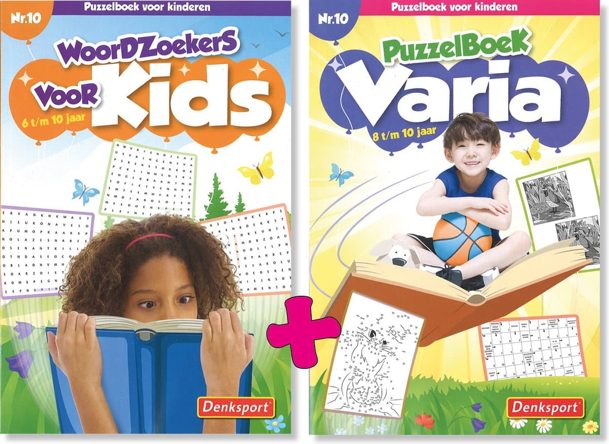 Denksport - Kinderpuzzelboeken - 2 puzzelboeken - Kids (6 t/m 10 jaar) + Varia (8 t/m 10 jaar) (EAN: 8715311130019): **Waarom Deze Puzzels Deze Week In Het Zichtveld Van Onze DIY-Community Komen** 🌟