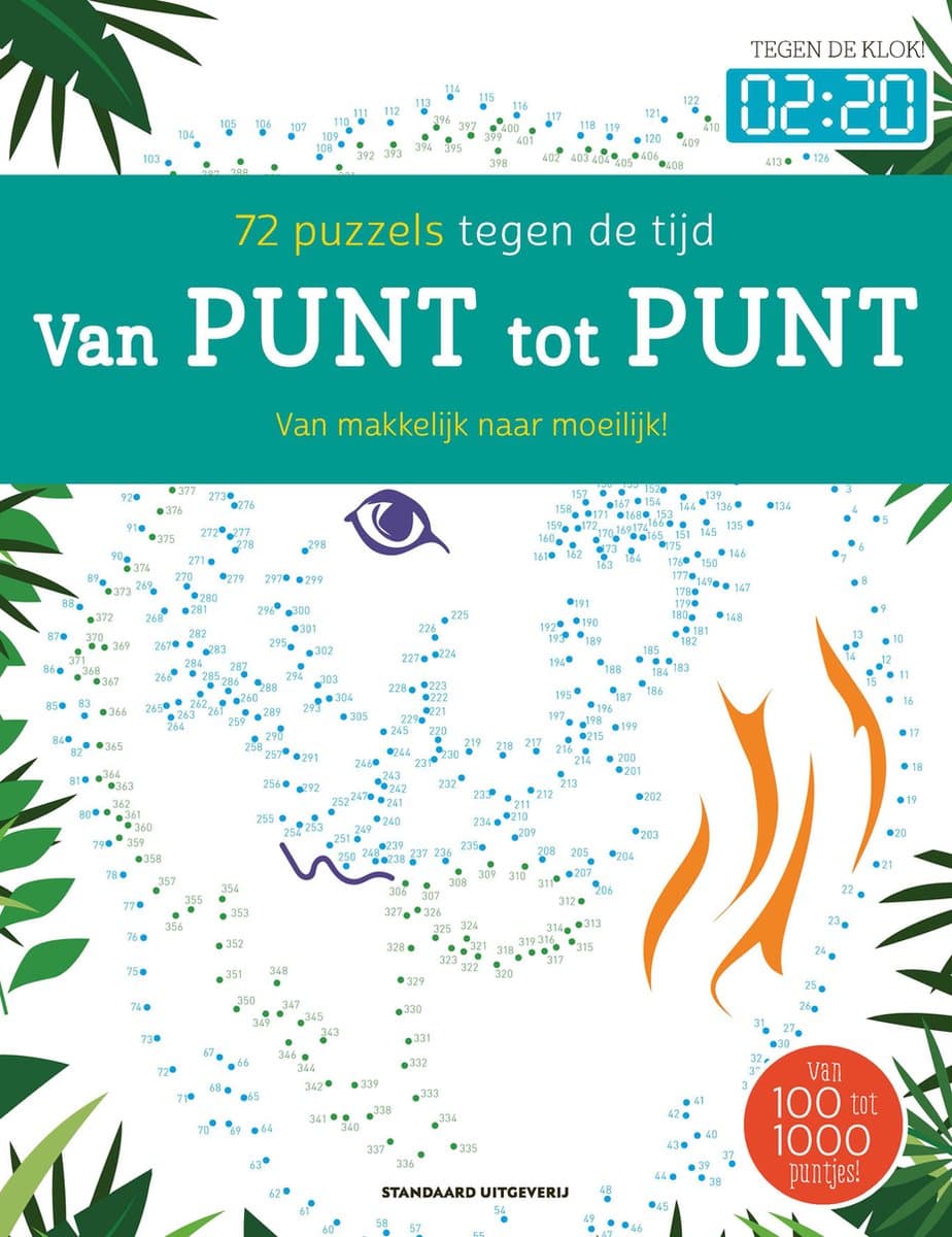 Van punt tot punt - grappige en originele puzzels (EAN: 9789002261305): Geen suf kinderboekje dit is dot-to-dot voor iedereen