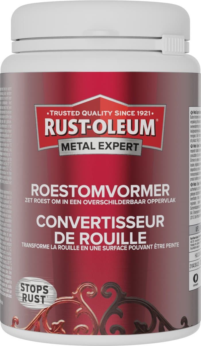 Rust-Oleum Metal Expert Rust Converter 250ml - Roestomvormer (EAN: 5413436072506): 💡 Wat is dit product eigenlijk