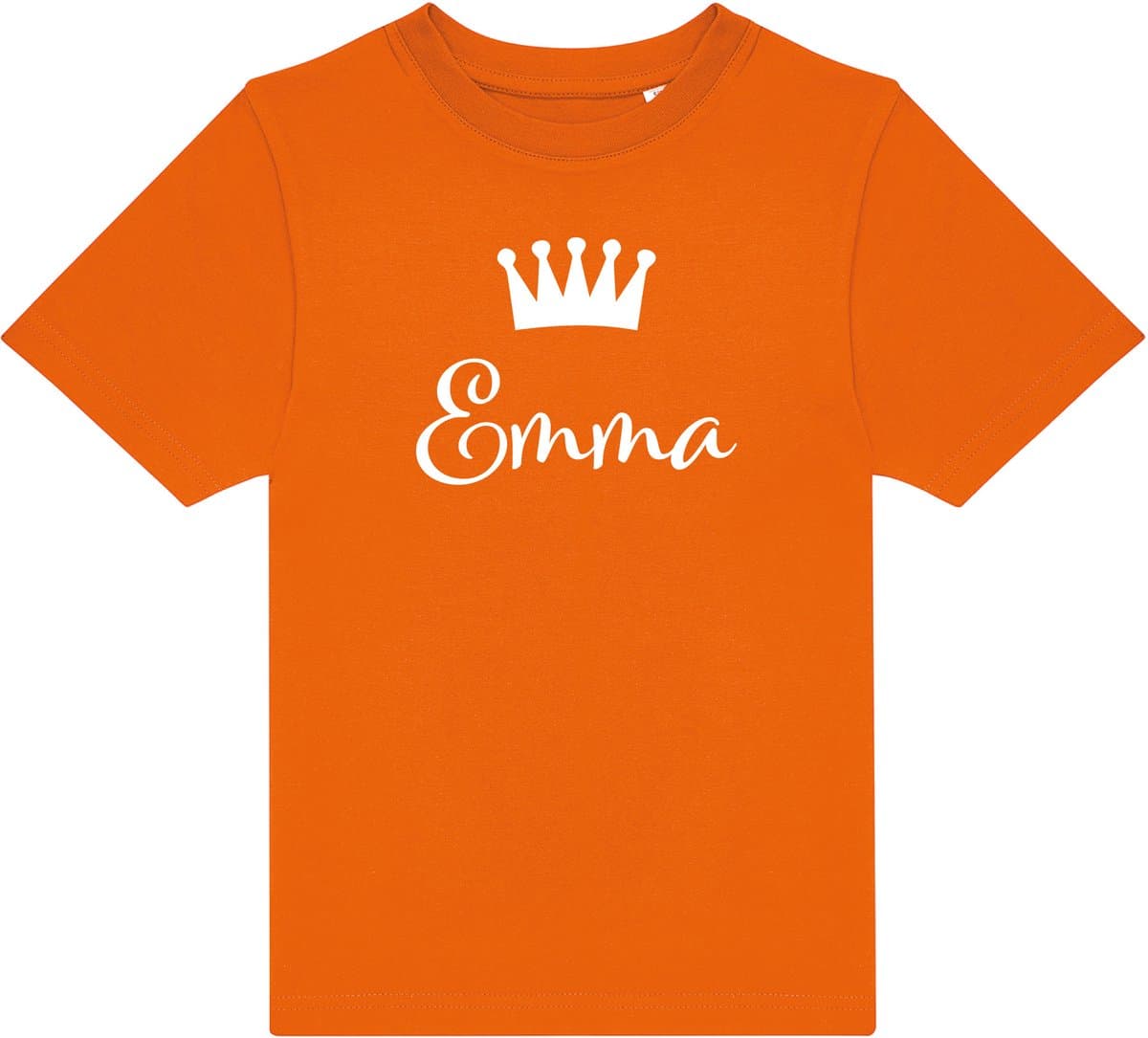 T-shirt - Koningsdag - Oranje - Kids - gepersonaliseerd met naam - T-shirt met naam - Peuter - Kleuter - T-shirt kind - T-shirt zoon - T-shirt dochter (EAN: 6152339082074): Waarom ik dit T‑shirt zo leuk vind