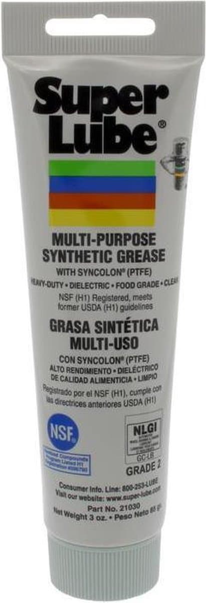 Super Lube synthetisch multi-purpose smeervet met PTFE - tube 85gram (EAN: 0082353210305): **Waarom Super Lube Een korte introductie**