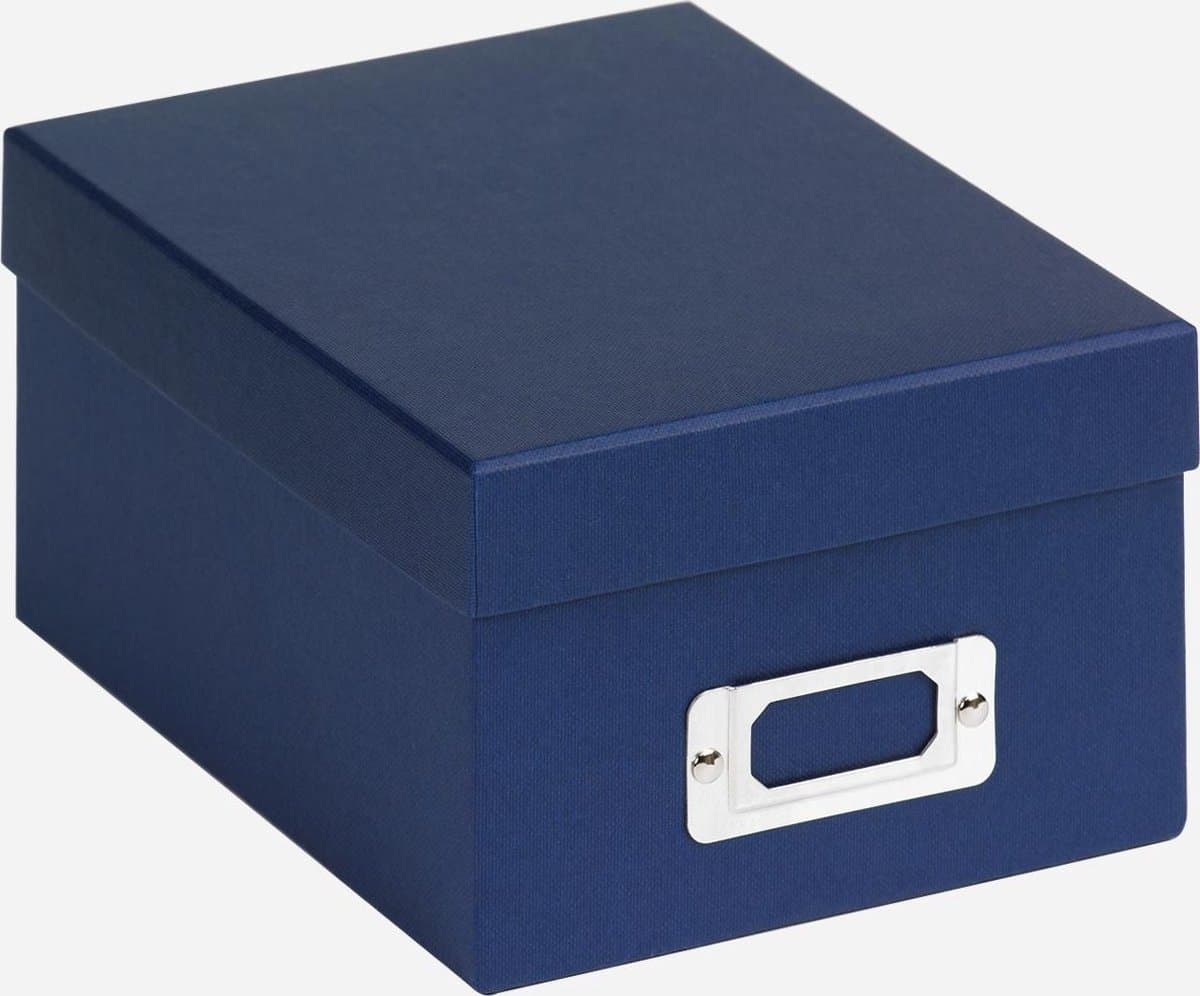 Walther FB-115-L Fun - Foto bewaardoos -Formaat 17 x 22 x 11 cm - 700 foto's 10 x 15 cm - Blauw (EAN: 4004122131228)