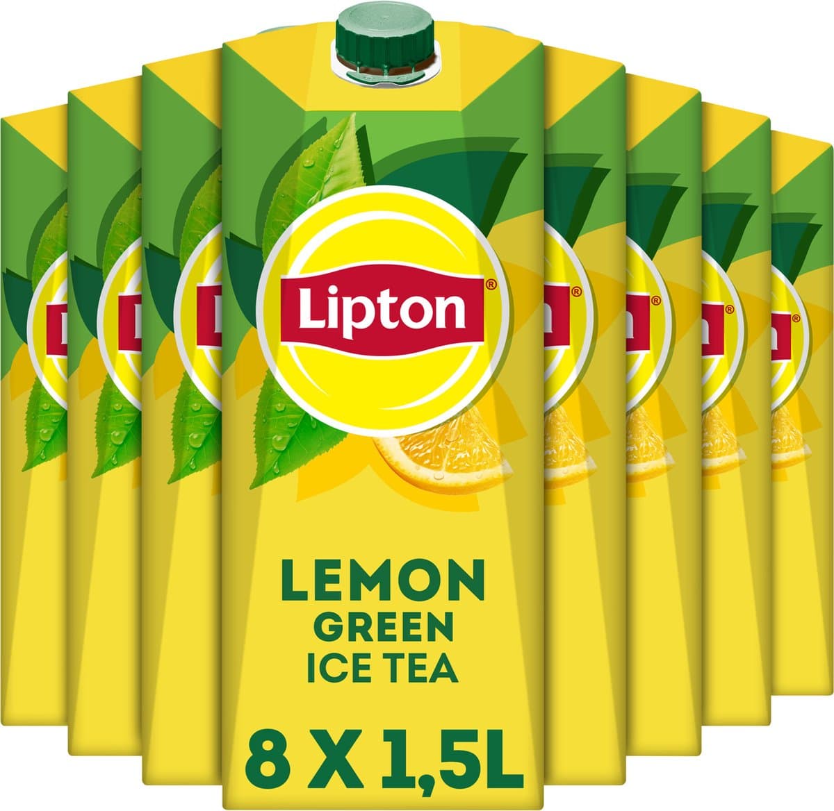 Lipton Ice Tea Green - Lemon - 8 x 1.5L - Voordeelverpakking (EAN: 8711327547971)