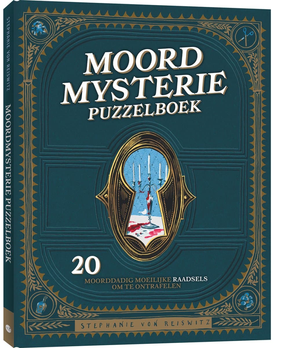 Puzzelboek - Moordmysterie - 20 raadsels - Avontuur/Humor/Elegantie (EAN: 9789045329475): Waarom een puzzelboek in je DIY‑hoek