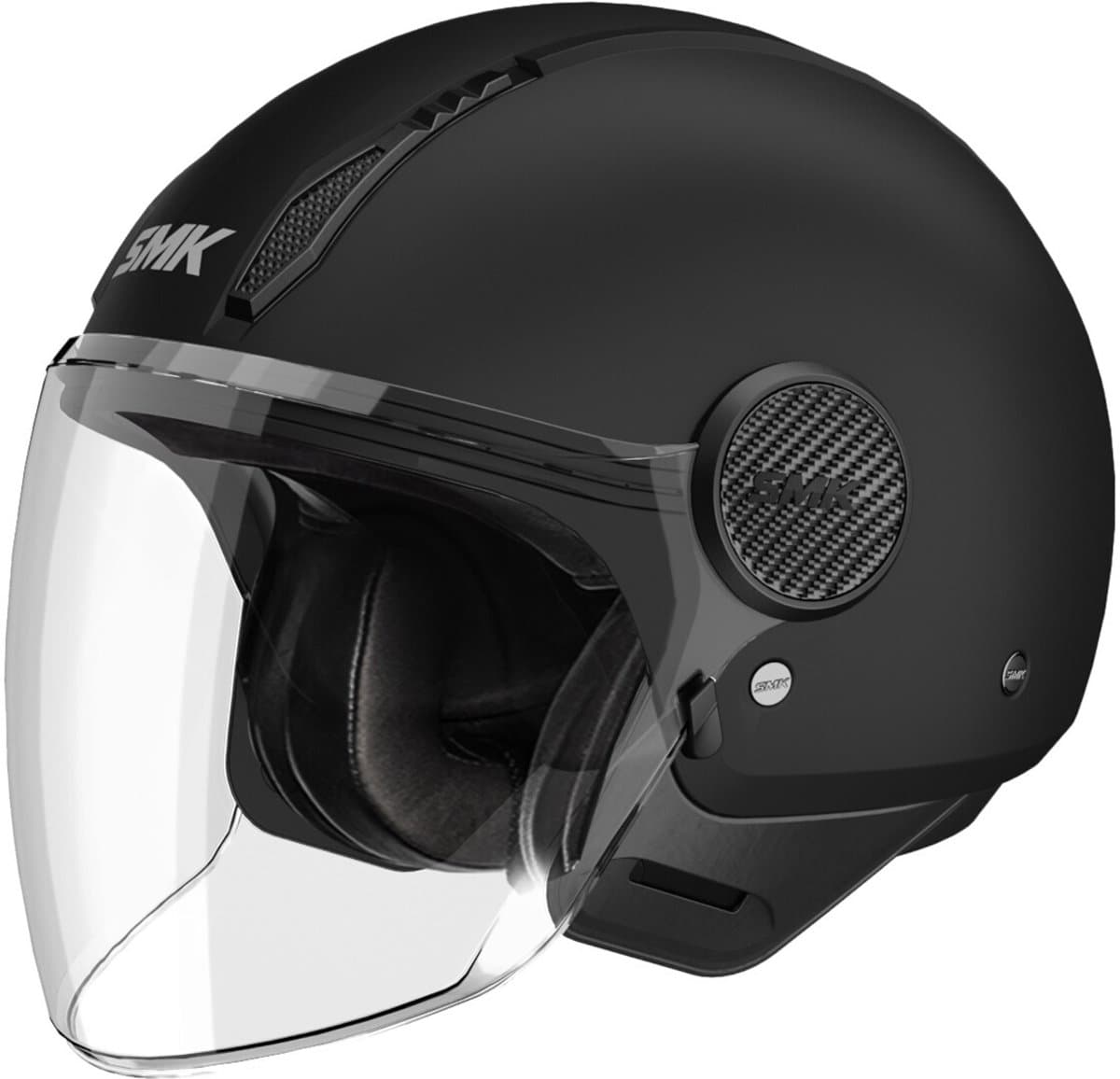 SMK Laminar Mat Zwart Jethelm - Maat - Helm (EAN: 8902613827376): Waarom een jethelm in het zwart