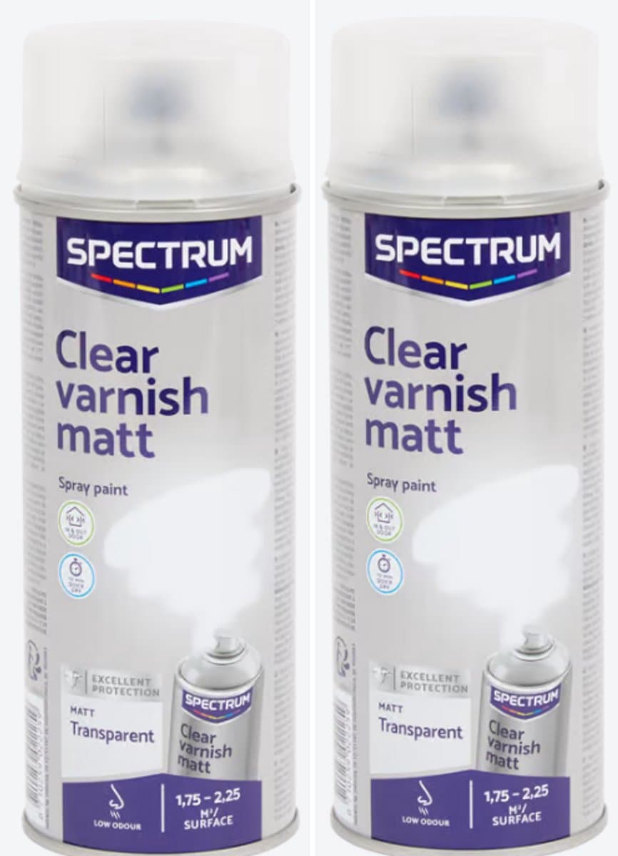 Spuitverf -2 stuks Spuitlak - Spuitbus - Blanke Lak MAT - Vernis - Sneldrogend - Transparant - Binnen & Buiten - 400ml per stuk (EAN: 5404045800376): Waarom een matte finish voor mij alles is ✨