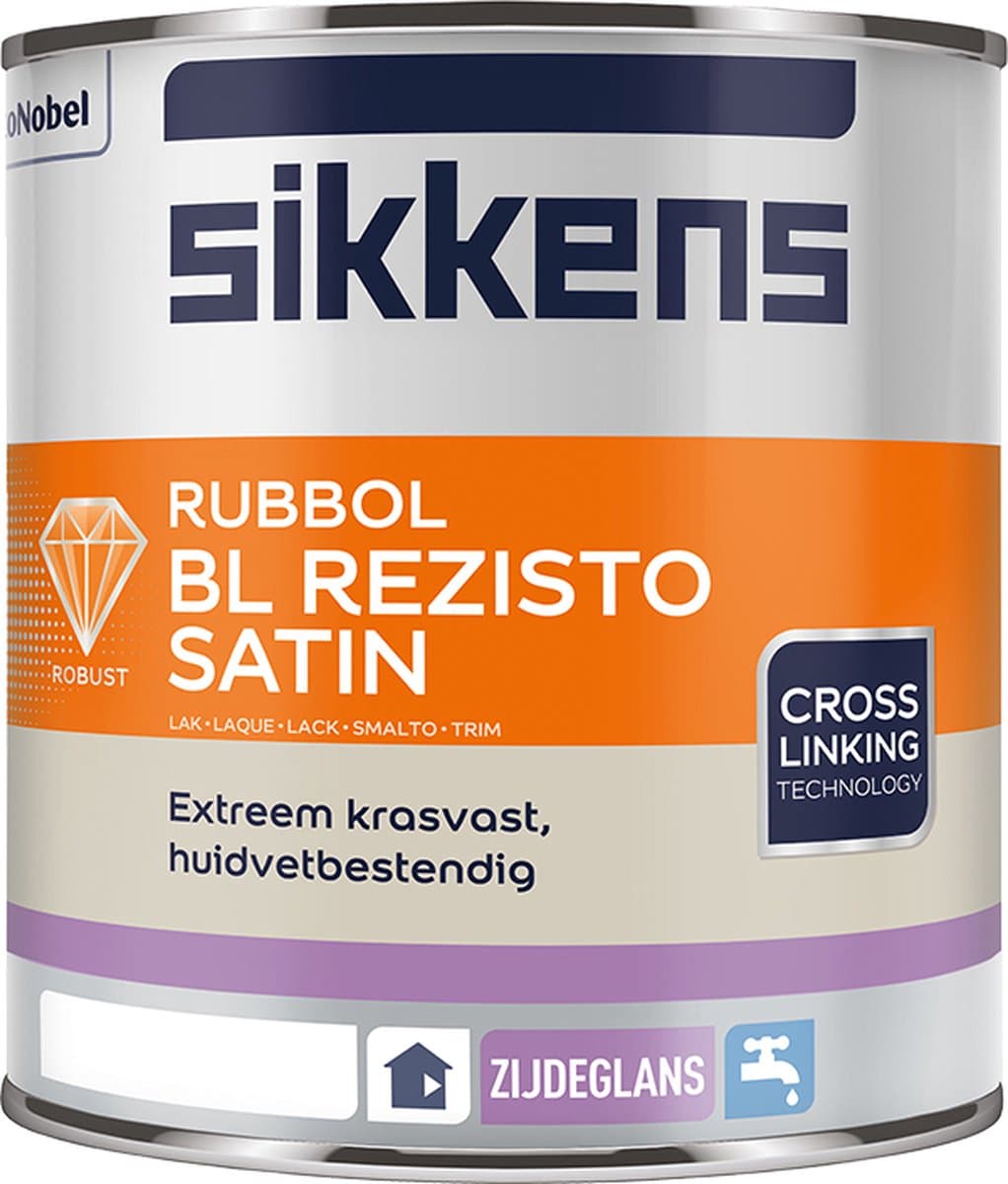 Sikkens-Rubbol-BL Rezisto Satin-Ral 9010 Gebroken Wit-1 liter (EAN: 8719747961926): Waarom deze verf een gamechanger is 🏠