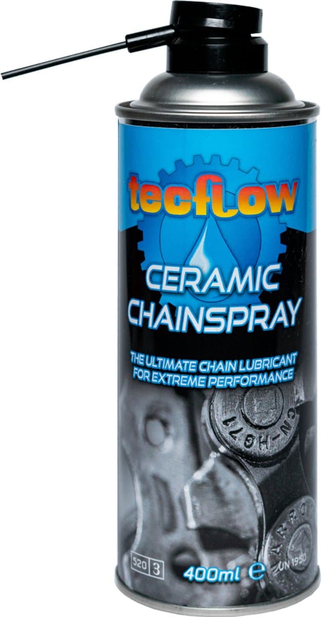 Tecflow Ceramic Chain Spray - Witte Kettingspray (EAN: 8714237000512)