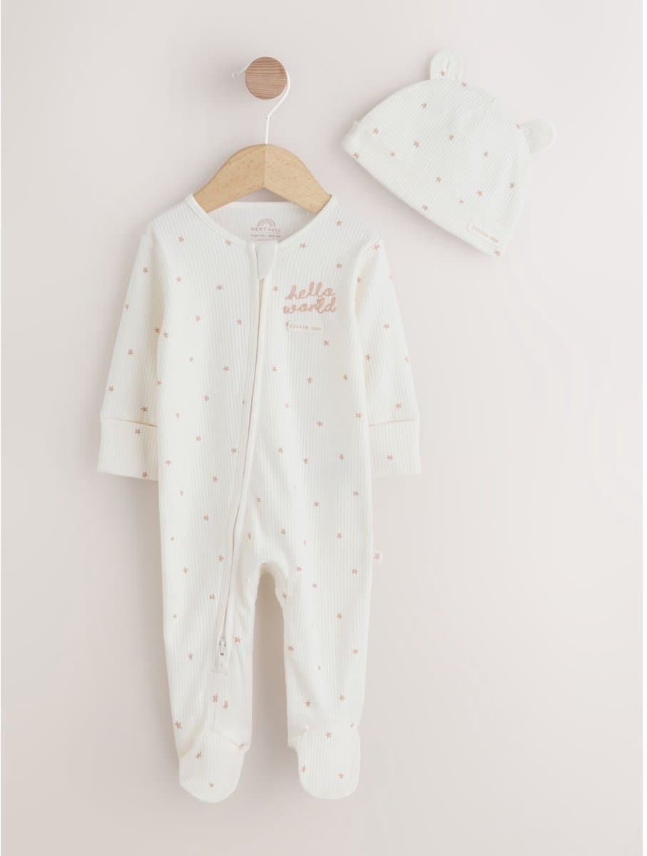 Next Baby pyjama en muts set (EAN: 5063795519954): Wat is de Next Baby pyjama en mutsset