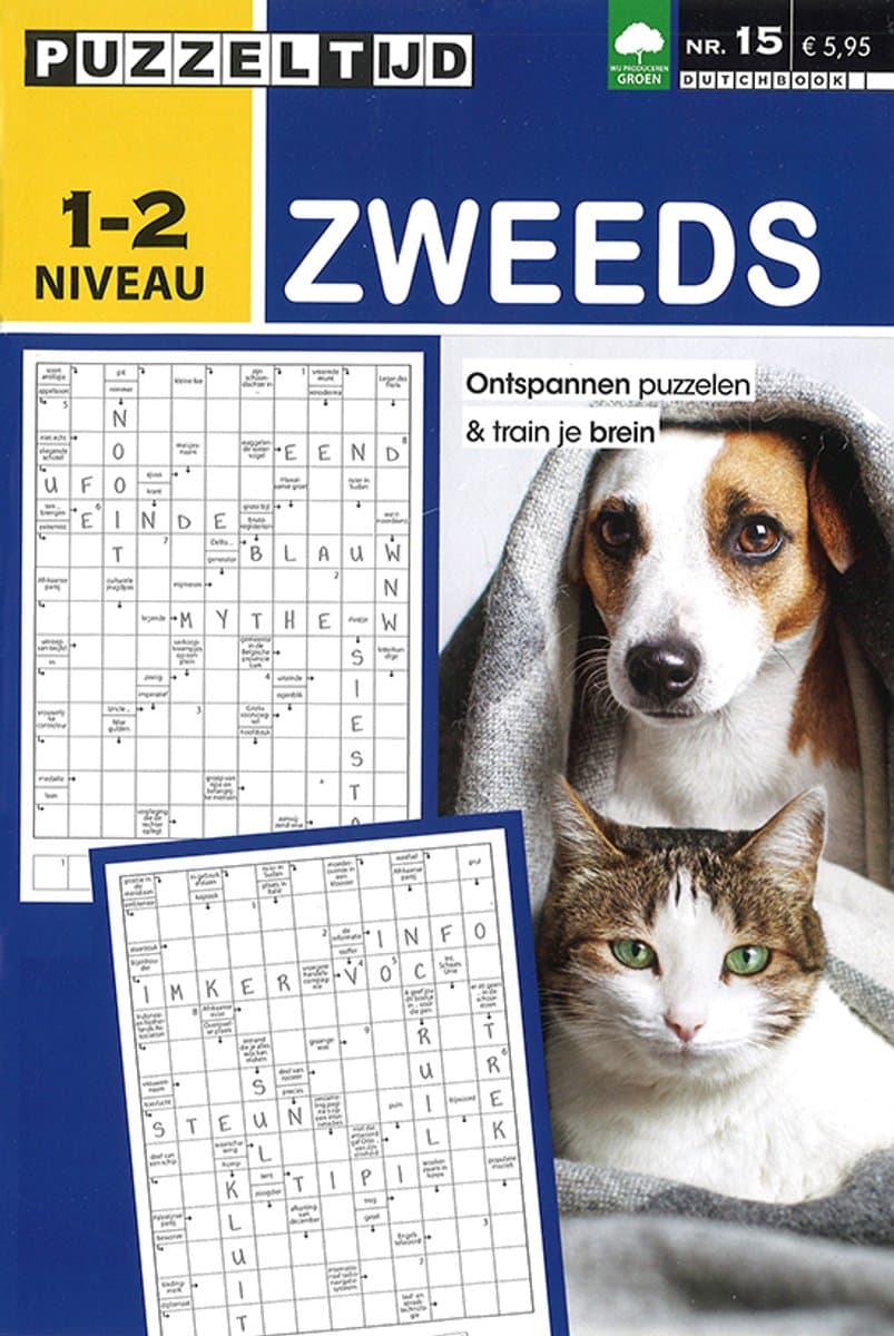 Puzzeltijd Zweeds Puzzelboek – Niveau 1–2 Sterren – 96 Pagina’s Voor de echte Puzzelaar (EAN: 8710835875804): 🎲 Wat maakt dit boek zo speciaal