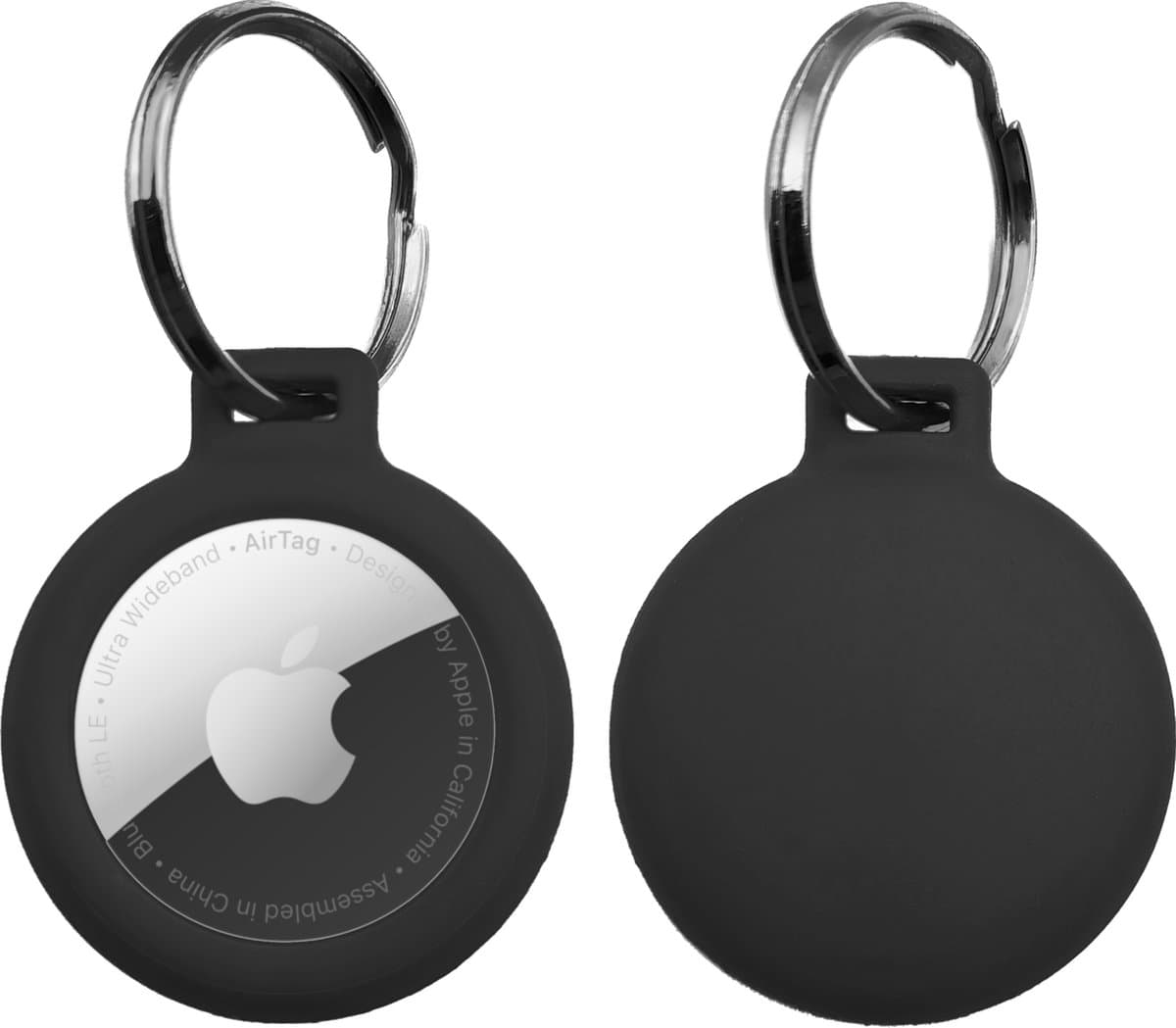 Sleutelhanger voor Apple AirTag - Premium materiaal Arnitel® - Waterdicht optie - Beschermhoes - Laagste prijs garantie - Houder voor AirTag 1e en 2e Generatie- In-huis productie - AirTag-compatibele sleutelhanger (EAN: 8719327770221): Waarom deze...