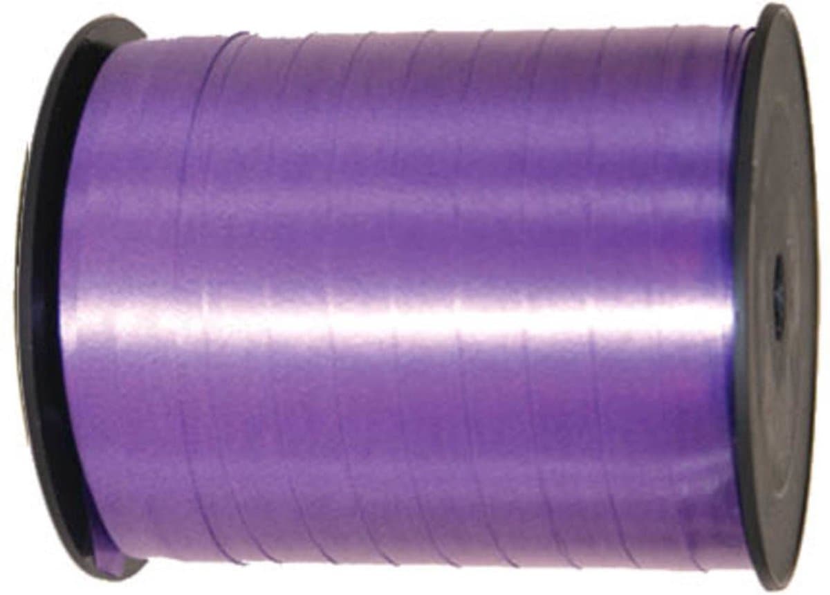 Cadeau lint - paars - 500 meter - lint - cadeaulinten rol - decoratielint - striklint - inpaklint - geschenklint (EAN: 8718758070092)