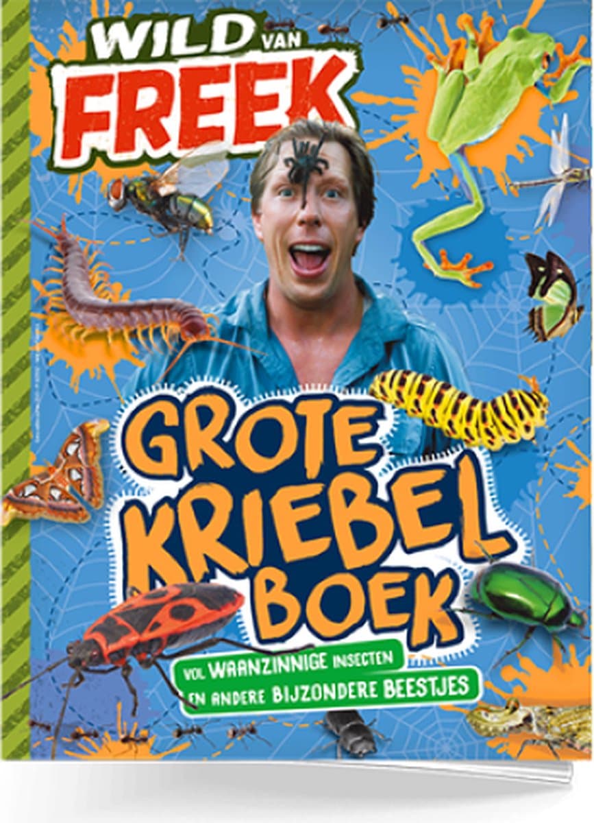 Freek Vonk - Wild van Freek - Grote Kriebel Boek - Vakantieboek voor kinderen (EAN: 8720892101501)