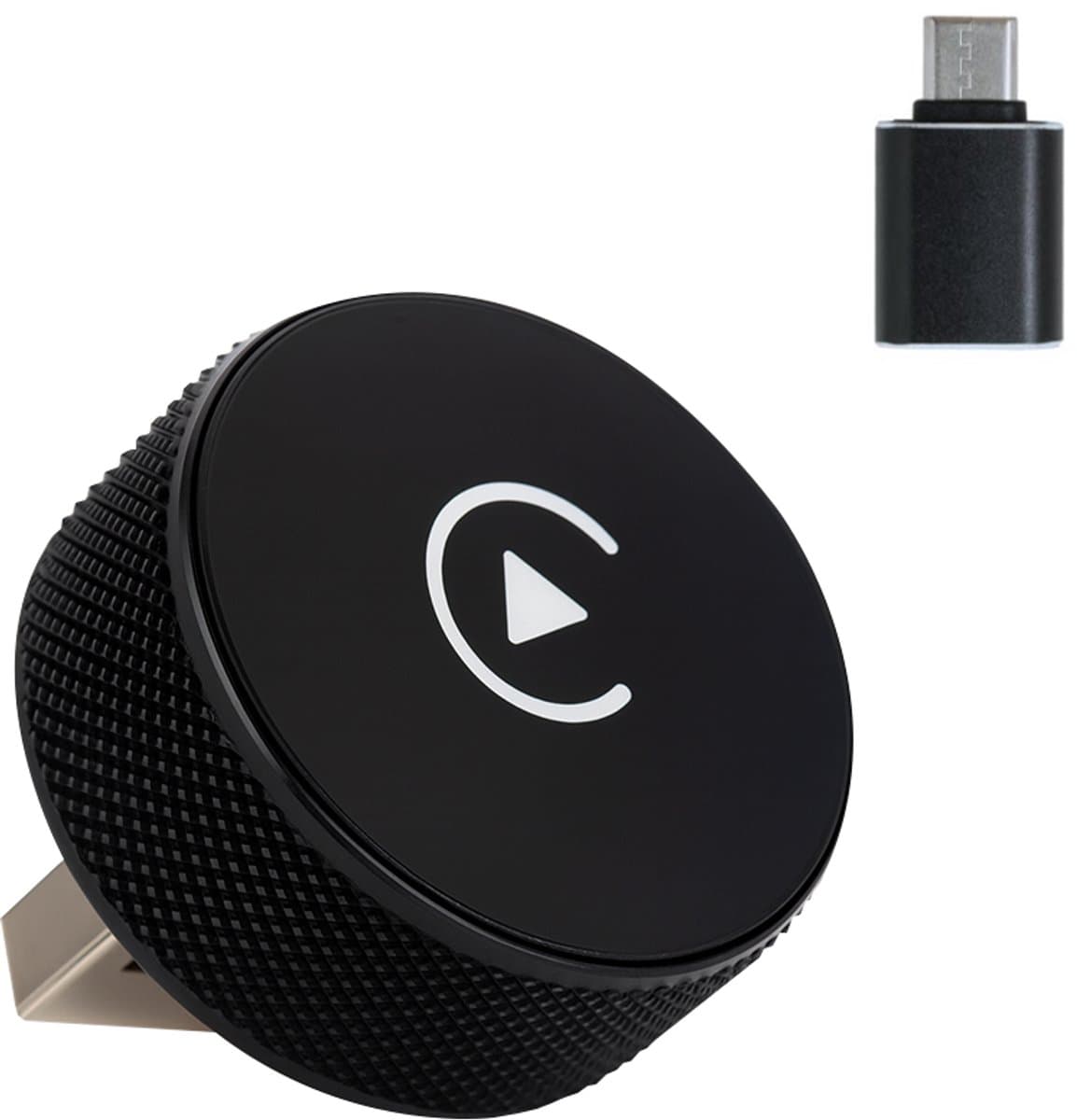 Thingy® 2-in-1 CarPlay Dongle - Draadloos CarPlay & Android Auto - Android Auto Dongle - Extra Klein Model - Snelle & Stabiele Connectie - Draadloos CarPlay (EAN: 8721008018225)