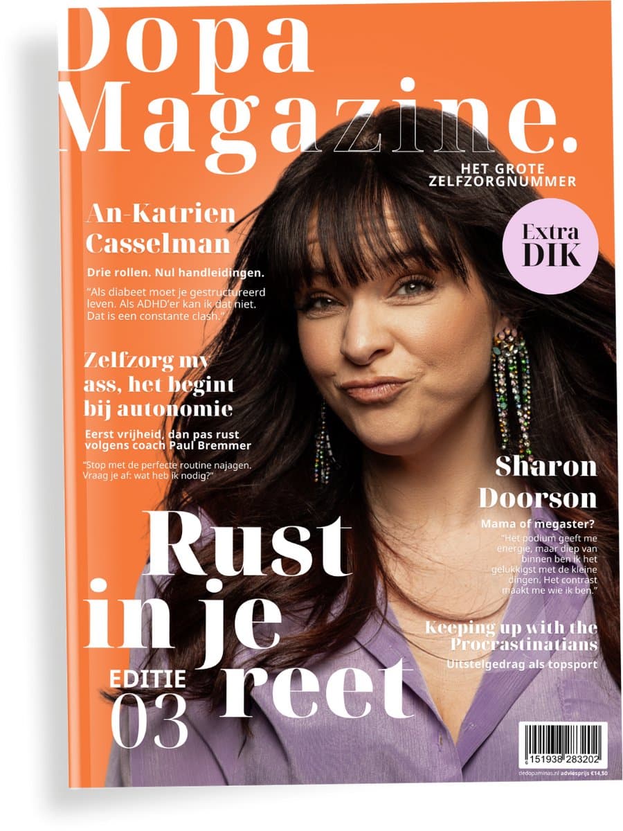 Dopa Magazine #3 - Hét magazine voor vrouwen met ADHD - "Het grote zelfzorgnummer" (EAN: 6151938283202)