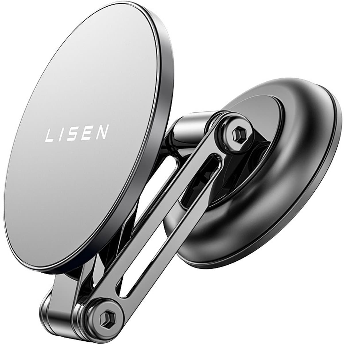 Nieuw!! Lisen ULTRA Krachtig Magnetische Telefoonhouder Auto – 360° Opvouwbaar, Sterke MagSafe Magneet, Anti-Shake Dashboard & Voorruit Houder – Geschikt voor iPhone & Smartphones 4-7 inch 2026 (EAN: 9251896849063)
