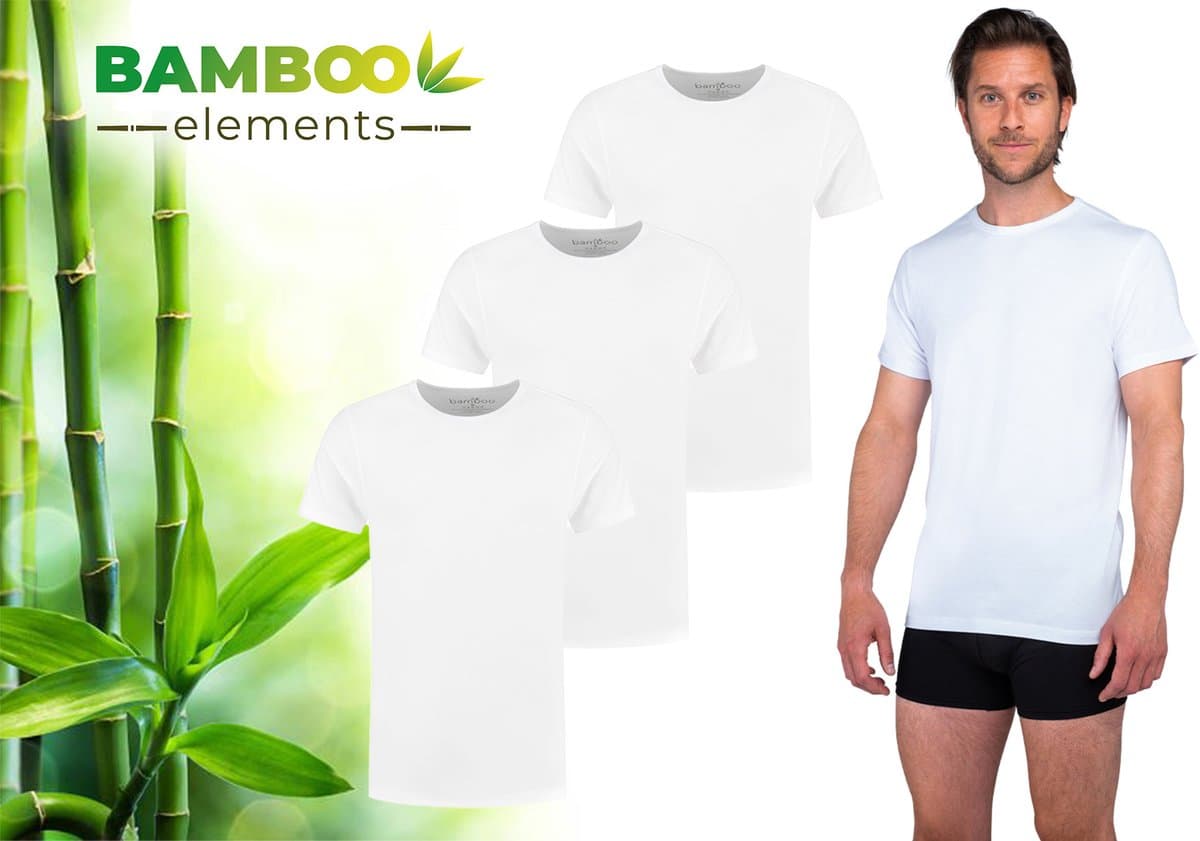 Bamboo - T-Shirt Heren - Ronde Hals - 3 Stuks - Wit - XXL - Bamboe Ondershirt Heren - Extra Lang - Anti Zweet T-shirt Heren (EAN: 8720566375214): **Waarom ik dit product kon niet negeren**